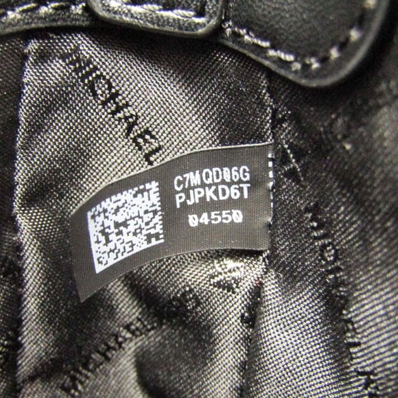 Michael Kors DOVER 35R3G4DC5L Women's Leather Shoulder Bag Black - Picture 11 of 11